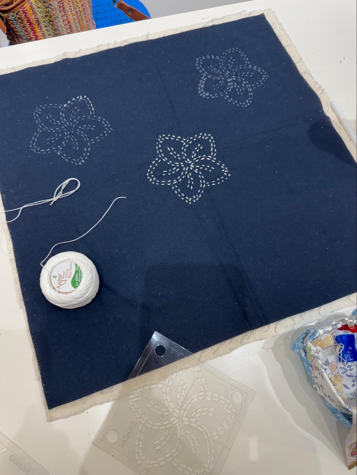Japanese Sashiko Stitching Workshop